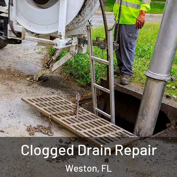  Clogged Drain Repair Weston, FL