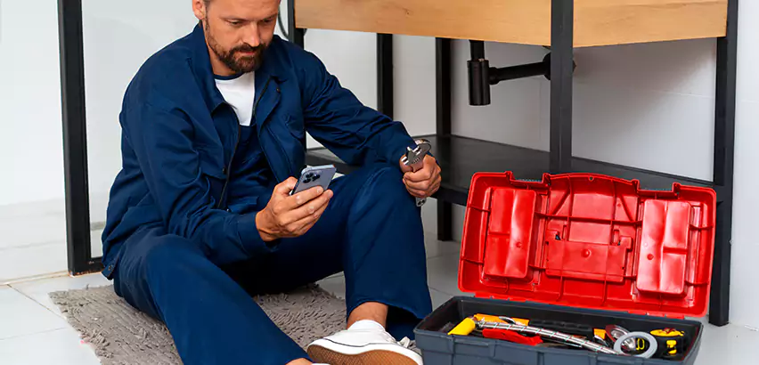 Residential Gas Line Repair in Weston