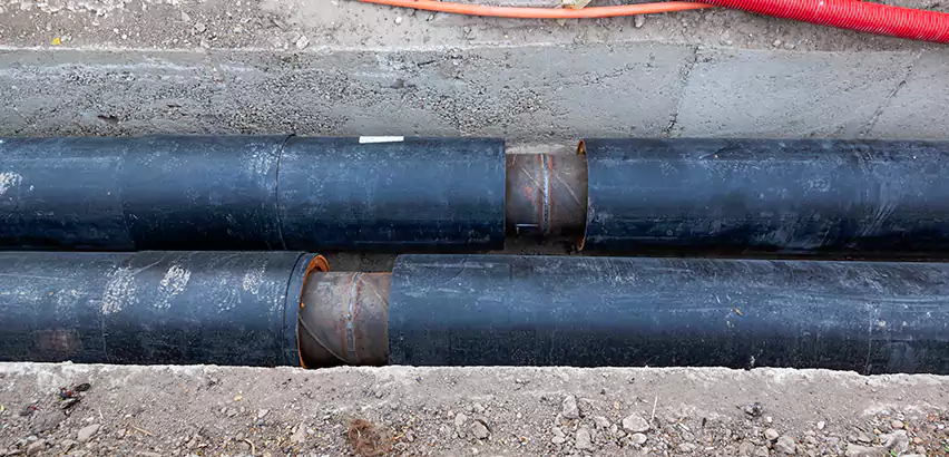 Trenchless Water Line Repair in Weston
